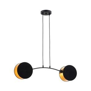 EMIBIG Luster na lanku MOTIF 2xE27/15W/230V čierna 1325/2 vyobraziť