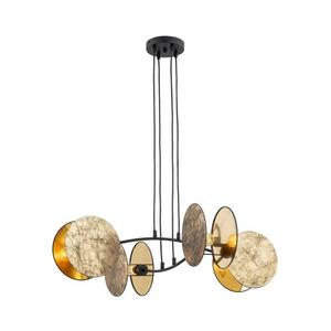 EMIBIG Luster na lanku MOTIF 4xE27/15W/230V zlatá 1326/4 vyobraziť