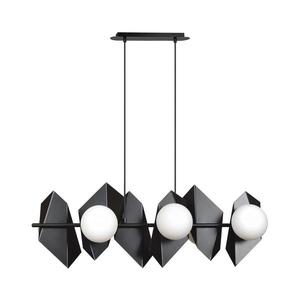 EMIBIG Luster na lanku DRIFTON 6xE14/10W/230V čierna 636/6 vyobraziť