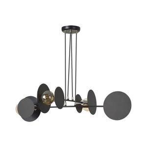 EMIBIG Luster na lanku IDEA 4xE27/15W/230V čierna 792/4 vyobraziť