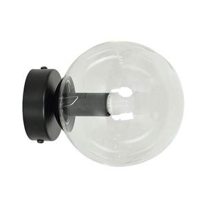 EMIBIG Nástenné svietidlo ROSSI 1xE14/10W/230V čierna/číra 874/K1 vyobraziť