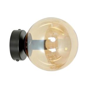 EMIBIG Nástenné svietidlo ROSSI 1xE14/10W/230V čierna/béžová 876/K1 vyobraziť