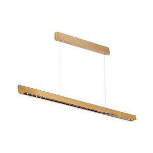 LED Luster na lanku LED/36W/230V 3000/4000/6400K zlatá 23344 vyobraziť