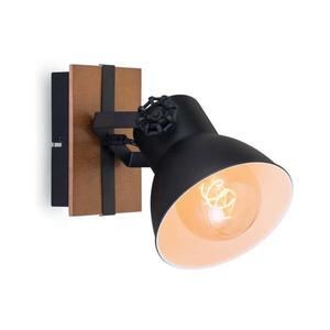 Briloner 2742-015 - Nástenné bodové svietidlo RETRO 1xE27/25W/230V čierna 2742-015 vyobraziť