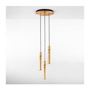 Jupiter 2019 - Luster na lanku ALAS 3xGU10/10W/230V zlatá 2019 vyobraziť