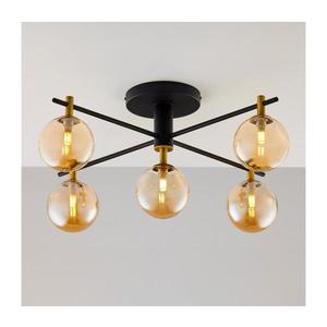 Jupiter 2032 - Prisadený luster FIGARO 5xG9/10W/230V čierna/zlatá/béžová 2032 vyobraziť