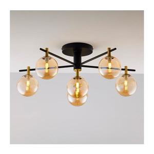 Jupiter 2033 - Prisadený luster FIGARO 6xG9/10W/230V čierna/zlatá/béžová 2033 vyobraziť