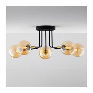 Jupiter 2038 - Luster na tyči BURANO 5xG9/10W/230V čierna/zlatá/béžová 2038 vyobraziť