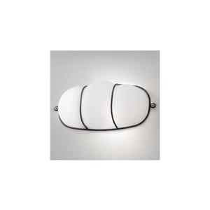 SIRU - Nástenné svietidlo CAGE 1xGX53/10W/230V 22 cm čierna/biela benátske sklo MA451-010BLLA vyobraziť