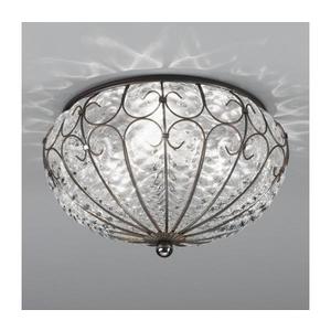 SIRU - Stropné svietidlo SAN TOMÀ 3xE14/40W/230V číra/chróm benátske sklo MC412-020CRB vyobraziť