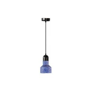 Luster na lanku TERRAZZO 1xE27/60W/230V pr. 12 cm modrá ME0214R/BL vyobraziť