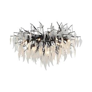 Krištáľový prisadený luster 10xG9/40W/230V čierna CA043/600C vyobraziť