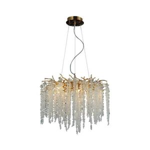 Krištáľový luster na lanku 9xG9/40W/230V zlatá CA021/600 vyobraziť