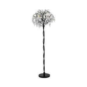 Krištáľová stojacia lampa 5xG9/40W/230V čierna CA043/F vyobraziť