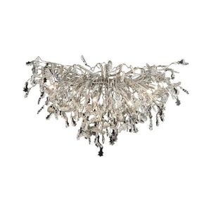 Krištáľový prisadený luster 12xG9/40W/230V chróm CA055/800C vyobraziť