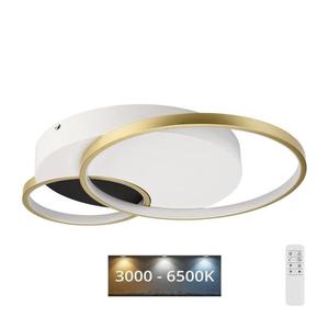 Stmievateľné stropné svietidlo BENITO LED/31W/230V 3000-6500K biela/zlatá LM-LL-2.246 vyobraziť