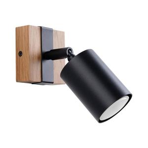 SL.1343 - Nástenné bodové svietidlo FAGER 1xGU10/10W/230V čierna SL.1343 vyobraziť