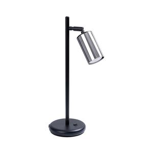 SL.1373 - Stolná lampa WINX 1xGU10/10W/230V čierna/chróm SL.1373 vyobraziť