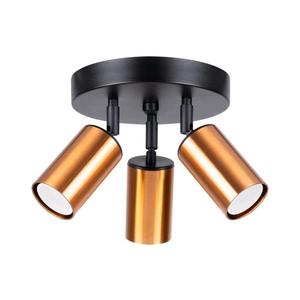 SL.1377 - Bodové svietidlo WINX 3xGU10/10W/230V čierna/meď SL.1377 vyobraziť