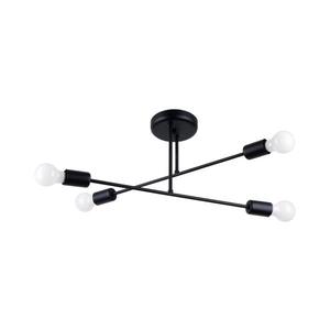 SL.1451 - Luster na tyči NORAH 4xE27/15W/230V čierna SL.1451 vyobraziť