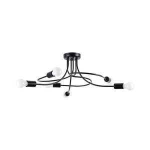 SL.1456 - Luster na tyči LEVAR 6xE27/15W/230V čierna SL.1456 vyobraziť