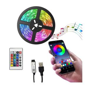 LED RGB Stmievateľný pásik LED/6W/5V USB 2 m + diaľkové ovládanie 008 0001132 vyobraziť