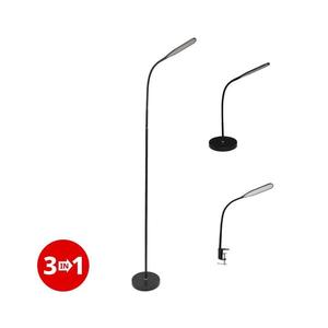 light LED Stmievateľná lampa 3v1 LED/10W/230V 3000/4000/6000K CRI 90 čierna 3350CN vyobraziť