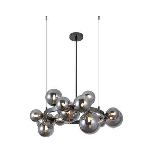 Wofi 5014-1505W - LED Luster na lanku VILLA 15xG9/3W/230V čierna 5014-1505W vyobraziť