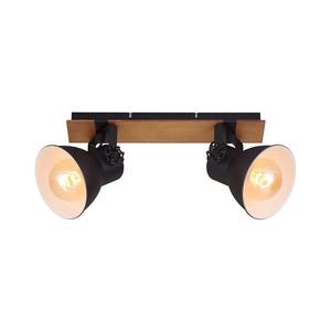 Briloner 2742-025 - Bodové svietidlo SPOTLIGHT 2xE27/40W/230V čierna/hnedá 2742-025 vyobraziť