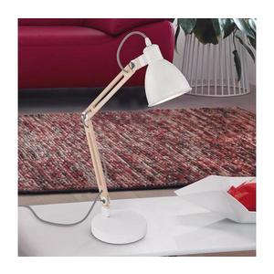 Eglo 901294 - Stolná lampa TORONA 1 1xE14/28W/230V biela 901294 vyobraziť