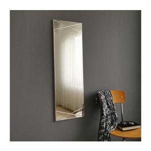 Nástenné zrkadlo 105x35 cm strieborná 552NOS2196 vyobraziť