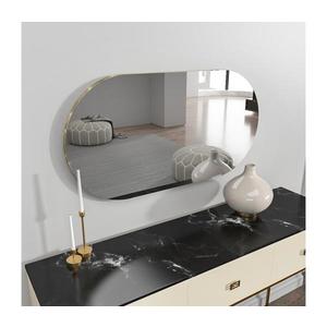 Nástenné zrkadlo RIORS 85x45 cm zlatá 116SAM1173 vyobraziť