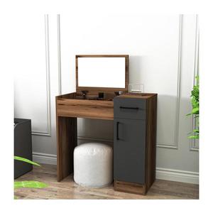 Toaletný stolík INCI 108, 8x77 cm orech/čierna 550ARN2797 vyobraziť