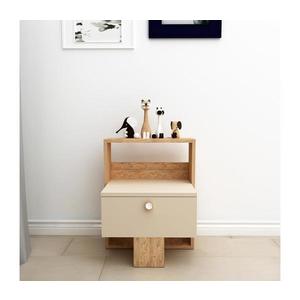 Nočný stolík SNEKER 60x48, 6 cm béžová/borovica atlantic 550ARN2607 vyobraziť