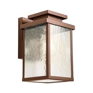 Redo 90463 - Vonkajšie nástenné svietidlo YARD 1xE27/42W/230V IP44 hnedá 90463 vyobraziť