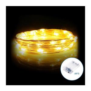 B.V. - LED Vianočná reťaz 100xLED/3xAA 10, 3m teplá biela B10303KO8 vyobraziť