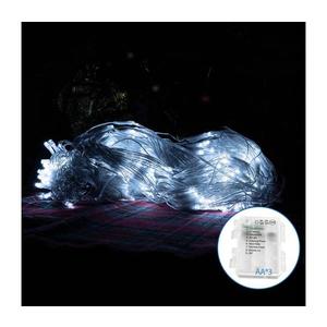 B.V. - LED Vonkajšia vianočná reťaz 200xLED/8 funkcií 6x1, 5m IP44 studená biela B10303K4A vyobraziť