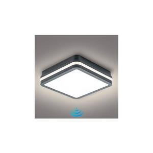 Brilagi - LED Vonkajšie svietidlo so senzorom BENE LED/18W/230V 22x22 cm IP54 BRI049 vyobraziť