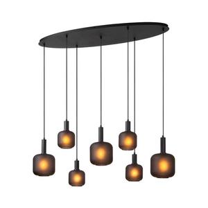 Lucide 45405/07/30 - Luster na lanku ELOISE 7xE27/40W/230V čierna 45405/07/30 vyobraziť