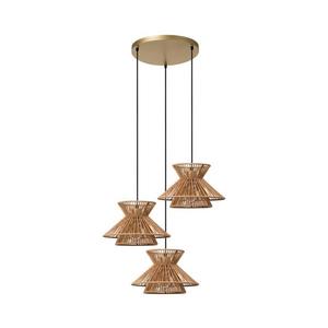 Lucide 10420/03/72 - Luster na lanku TASMAN 3xE27/60W/230V béžová 10420/03/72 vyobraziť