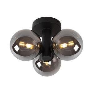 Lucide 74116/03/30 - Kúpeľňové stropné svietidlo TRUDY 3xG9/40W/230V IP44 čierna 74116/03/30 vyobraziť