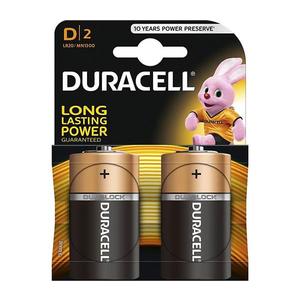 Duracell - 2 ks Alkalická batéria Basic LR20/D 1, 5V 12500 mAh DRBLR20B2 vyobraziť