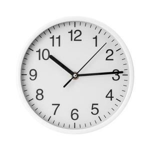 Nástenné hodiny pr. 20 cm 1xAA biela/čierna PZWNW vyobraziť