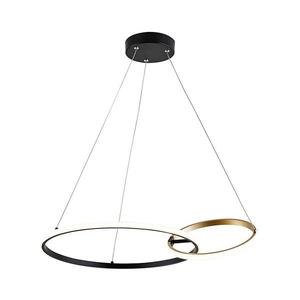 Rabalux 72296 - LED Luster na lanku EMILION LED/36W/230V čierna/zlatá 72296 vyobraziť