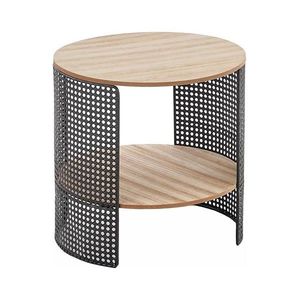 Halmar Konferenčný stolík TRAFICA 41x41 cm čierna/béžová V-CH-TRAFICA-LAW vyobraziť