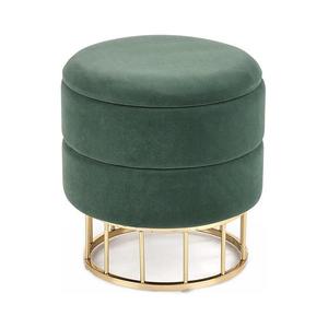 Halmar Taburet MINTY pr. 37 cm zelená/zlatá V-CH-MINTY-PUFA-C.ZIELONY vyobraziť
