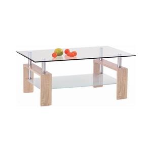 Halmar Konferenčný stolík 55x110 cm číra/dub sonoma V-CH-DIANA_H-LAW-SONOMA vyobraziť