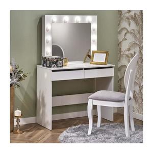 Halmar Toaletný stolík s LED osvetlením HOLLYWOOD 140x94 cm biela V-PL-HOLLYWOOD-TOALETKA-BIAŁY vyobraziť