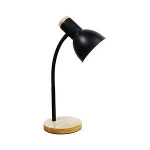 Zuma Line SM-W02-BL - Stolná lampa 1xE27/40W/230V čierna/dub SM-W02-BL vyobraziť