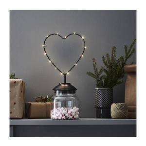 Markslöjd 705855 - LED Vianočná dekorácia SWEETIE LED/0, 45W/3xAA srdce 705855 vyobraziť